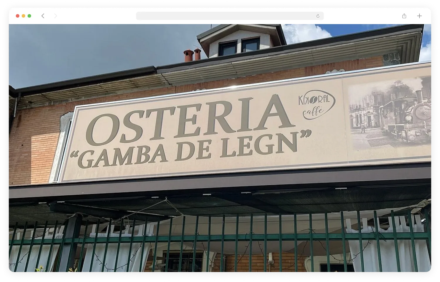 Osteria del Gamba De Legn